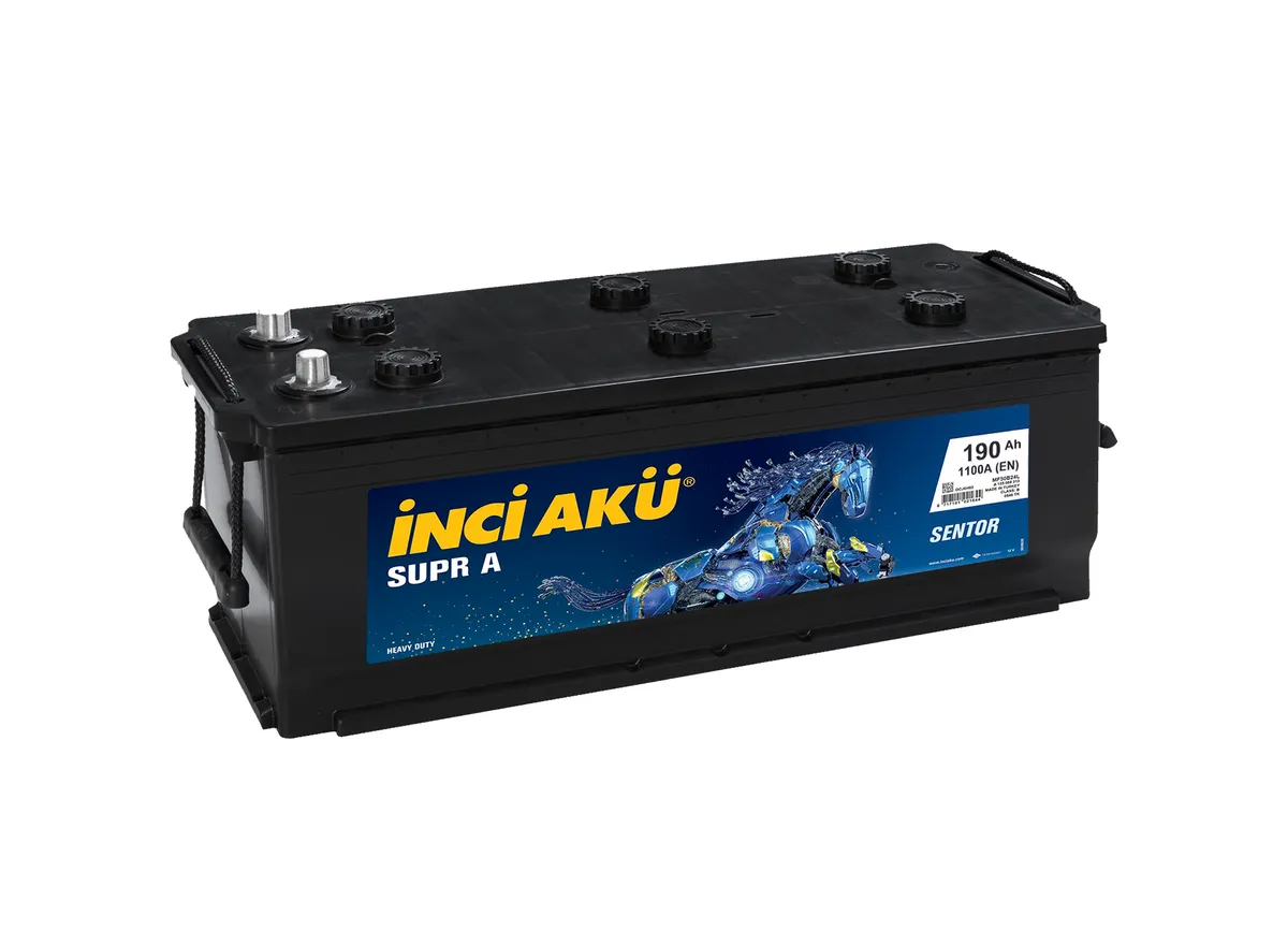Аккумулятор 12V Inci Aku 6CT-225.3 Supr A HD - 2