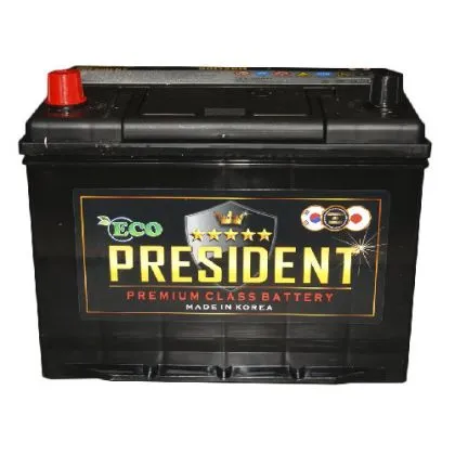 Аккумулятор 12V President 6CT-80.1 ECO ASIA SMF 90D26R - 2