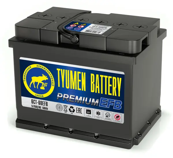 Аккумулятор 12V Tyumen Battery 6СТ-60.1EFB PREMIUM EFB
