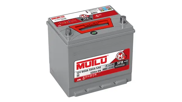 Аккумулятор 12V MUTLU 6CT-60.0 ASIA SMF 55D23FL Series 2