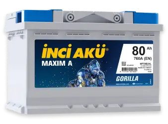 Аккумулятор 12V Inci Aku 6CT-80.0 Maxim A