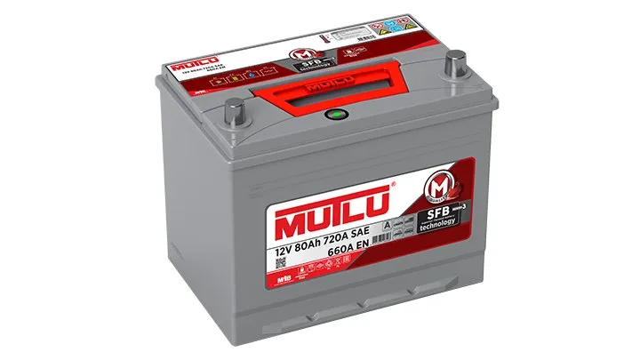 Аккумулятор 12V MUTLU 6CT-80.0 ASIA SMF 95D26FL Series 3 - 2
