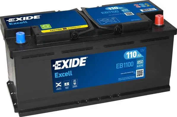Аккумулятор 12V EXIDE 6CT-110.0 Excell EB1100 - 2