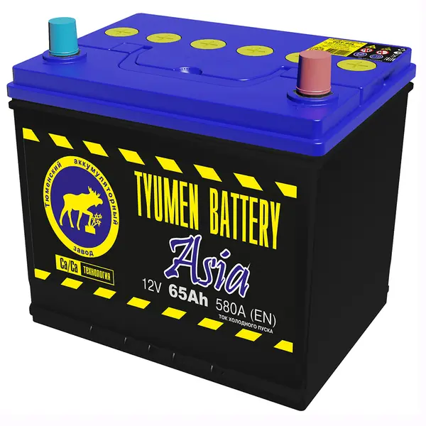 Аккумулятор 12V Tyumen Battery 6СТ-65.0L ASIA Ca/Ca