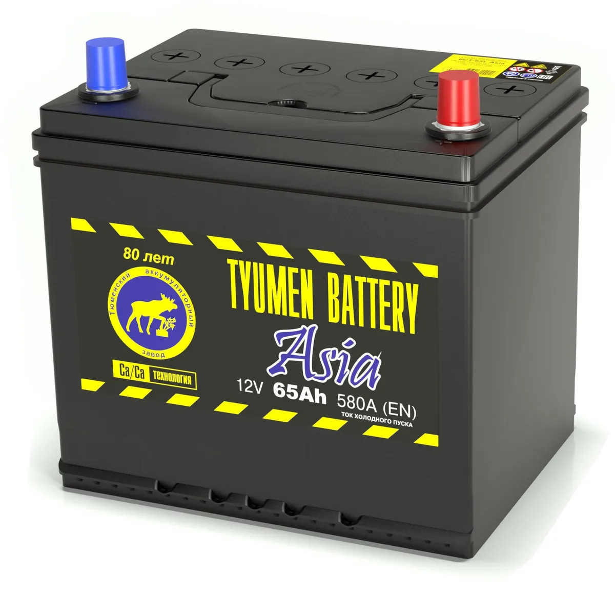 Аккумулятор 12V Tyumen Battery 6СТ-65.0L ASIA Ca/Ca 2023 - 2
