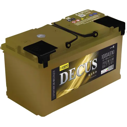 Аккумулятор 12V Decus 6СТ-110.0 Gold Ca/Ca