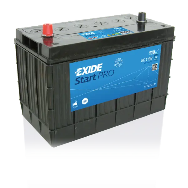 Аккумулятор 12V EXIDE 6CT-110.9 Start Pro EG110B