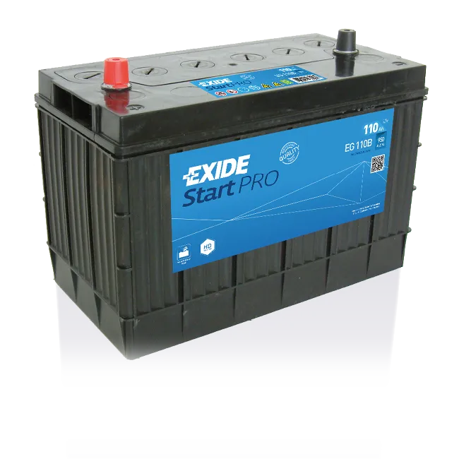 Аккумулятор 12V EXIDE 6CT-110.9 Start Pro EG110B - 2