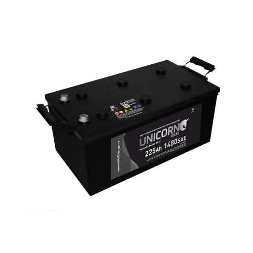 Аккумулятор 12V Unicorn 6СТ-225.3 Grey Ca/Ca - 2