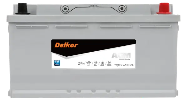 Аккумулятор 12V DELKOR 6CT-95.0 AGM