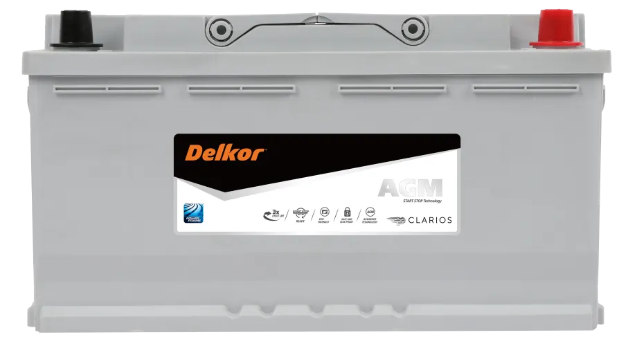 Аккумулятор 12V DELKOR 6CT-95.0 AGM - 2