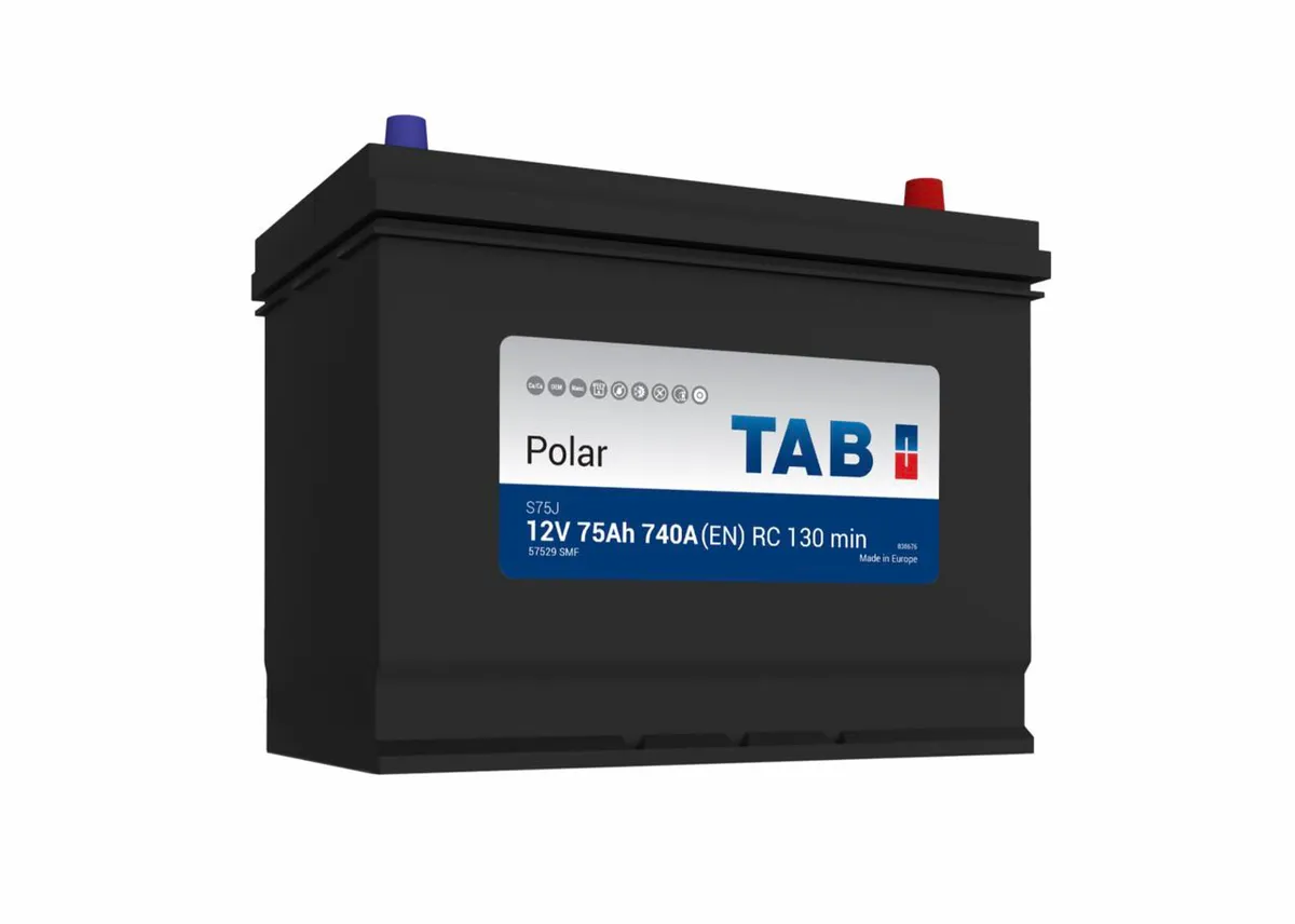 Аккумулятор 12V TAB 6CT-75.0 Polar Asia 57529 SMF S75J - 2
