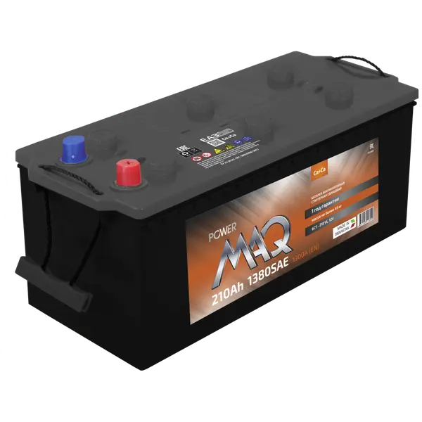 Аккумулятор 12V Power MAQ 6СТ-210.4 Ca/Ca