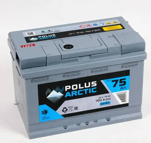Аккумулятор 12V Polus Arctic 6CT-75.1
