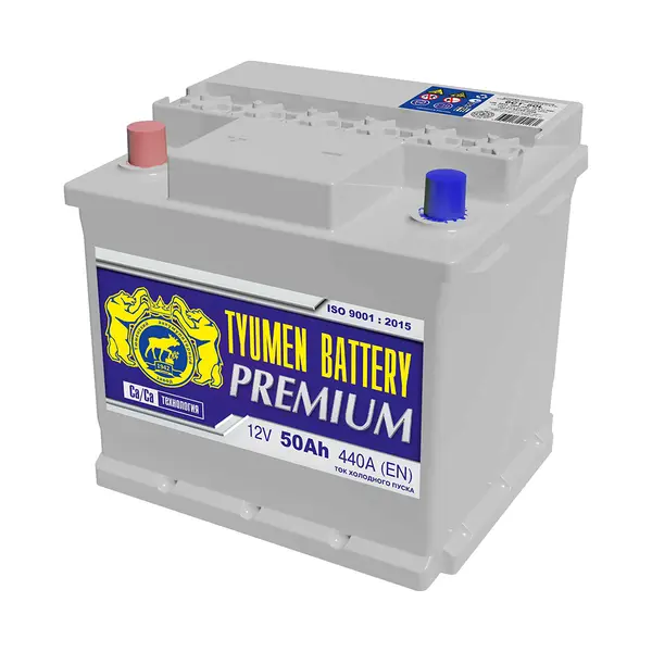Аккумулятор 12V Tyumen Battery 6СТ-50.1L PREMIUM Ca/Ca