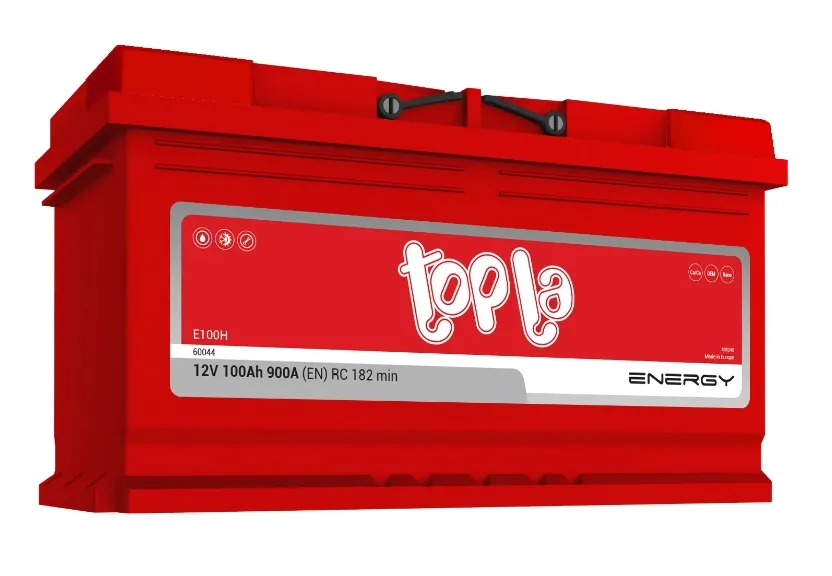 Аккумулятор 12V Topla 6CT-100.0 Energy 60044 MF E100H - 2