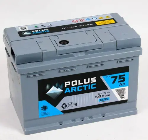 Аккумулятор 12V Polus Arctic 6CT-75.0