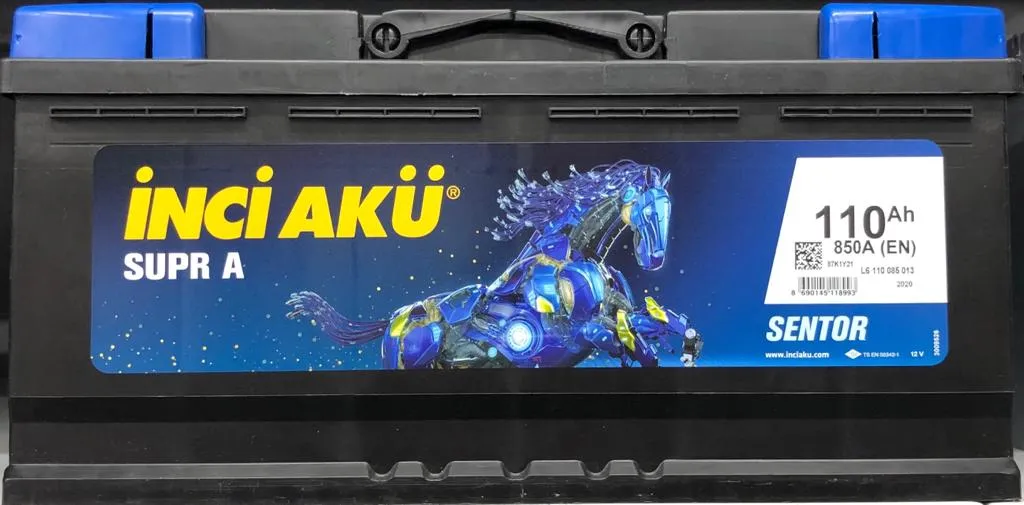 Аккумулятор 12V Inci Aku 6CT-110.0 Supr A - 2