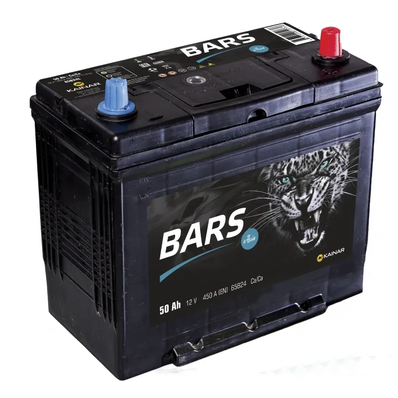Аккумулятор 12V Bars 6СТ-50.0 Asia 65B24L Ca/Ca - 2