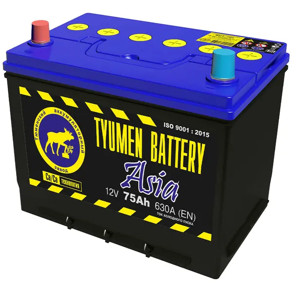 Аккумулятор 12V Tyumen Battery 6СТ-75.1L ASIA Ca/Ca