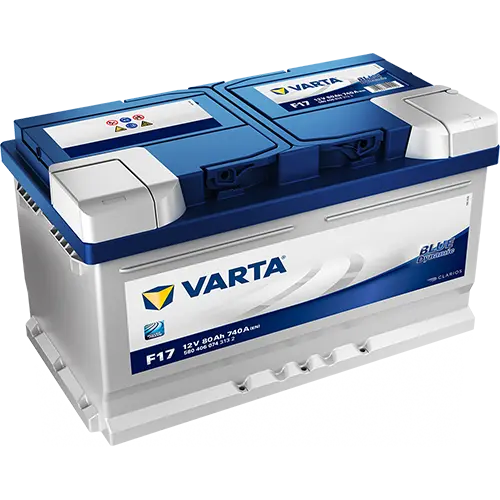 Аккумулятор 12V VARTA 6CT-80.0 Blue Dynamic низкий