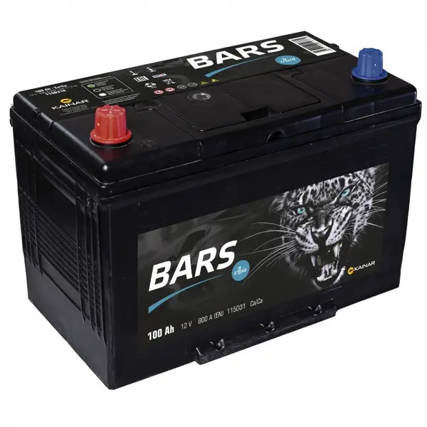 Аккумулятор 12V Bars 6СТ-100.1 Asia 115D31R Ca/Ca