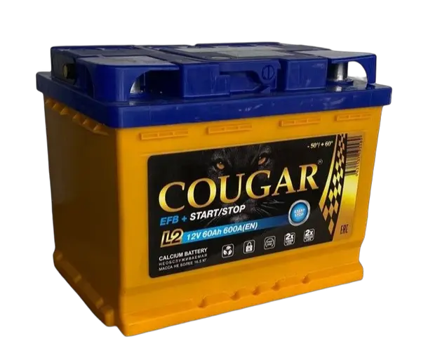 Аккумулятор 12V Cougar 6СТ-60.1 EFB+Start\Stop