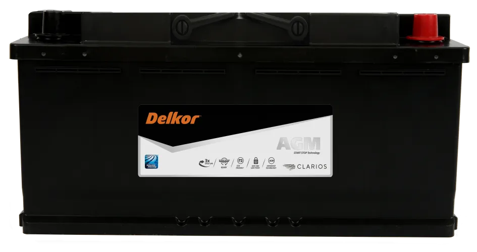Аккумулятор 12V DELKOR 6CT-105.0 AGM - 2