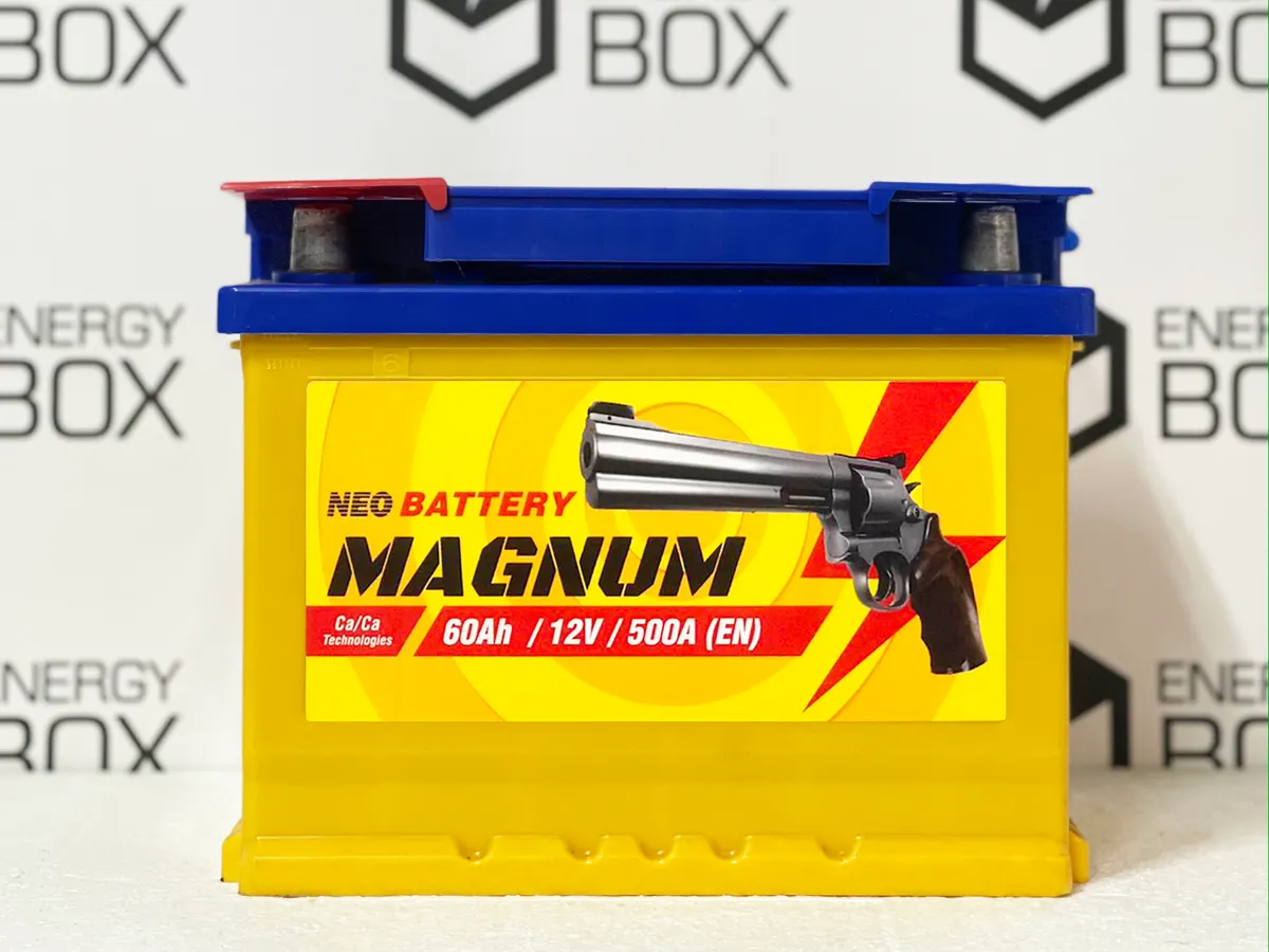 Аккумулятор 12V Magnum Battery 6СТ-60.1L NEO Ca/Ca - 2
