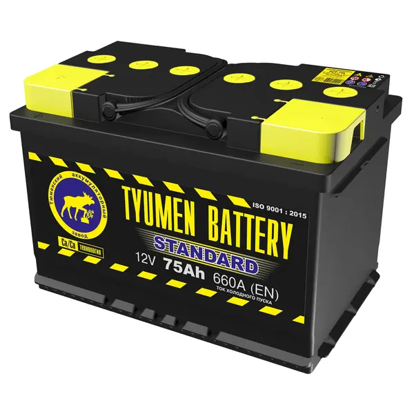 Аккумулятор 12V Tyumen Battery 6СТ-75.1L STANDARD Ca/Ca