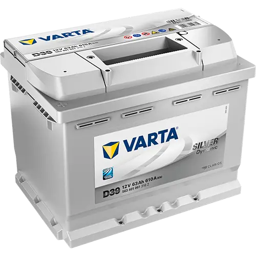 Аккумулятор 12V VARTA 6CT-63.1 Silver Dynamic