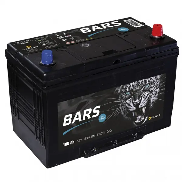 Аккумулятор 12V Bars 6СТ-100.0 Asia 115D31L Ca/Ca