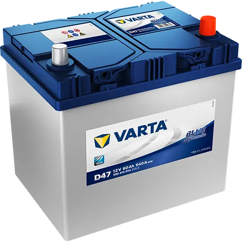 Аккумулятор 12V VARTA 6CT-60.0 Asia Blue Dynamic