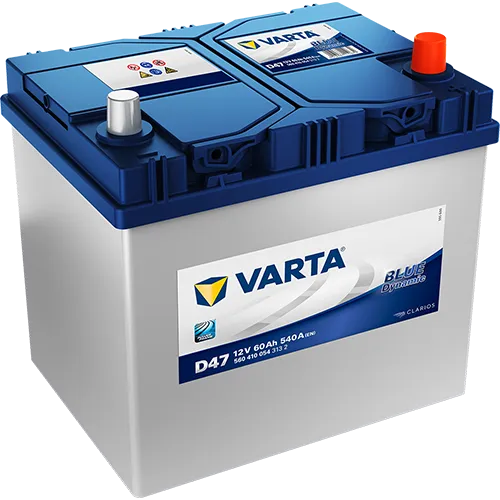 Аккумулятор 12V VARTA 6CT-60.0 Asia Blue Dynamic - 2