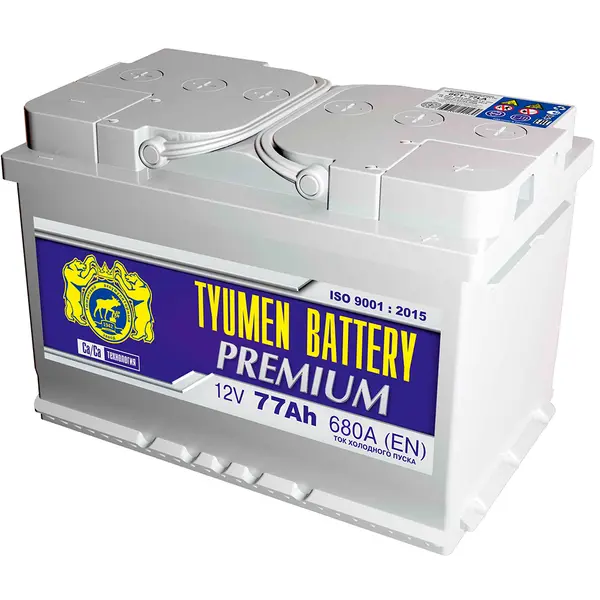 Аккумулятор 12V Tyumen Battery 6СТ-77.0LA PREMIUM Ca/Ca