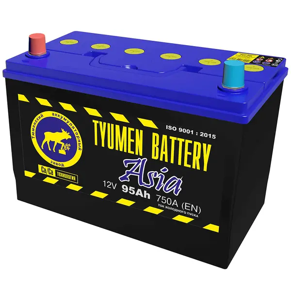 Аккумулятор 12V Tyumen Battery 6СТ-95.1L ASIA Ca/Ca