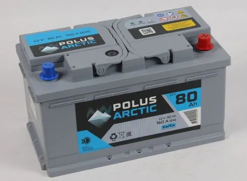 Аккумулятор 12V Polus Arctic 6CT-80.0LB - 2