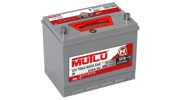 Аккумулятор 12V MUTLU 6CT-70.0 ASIA SMF 80D26FL Series 2