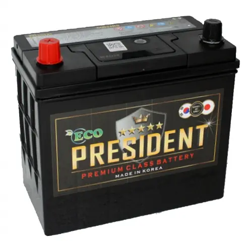 Аккумулятор 12V President 6CT-50.1 ECO ASIA SMF 60B24R