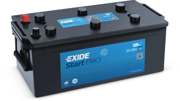 Аккумулятор 12V EXIDE 6CT-225.3 Start Pro EG2253 - 2