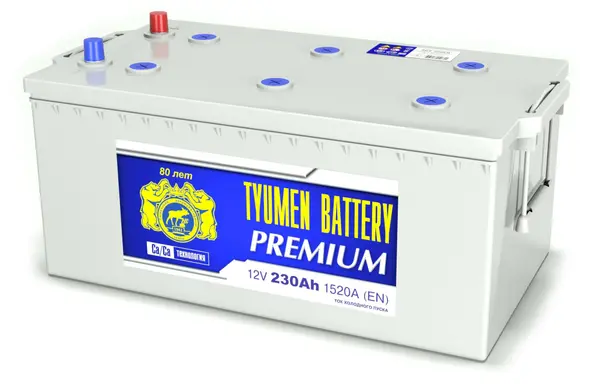Аккумулятор 12V Tyumen Battery 6СТ-230.3L PREMIUM Ca/Ca (евро) 2023