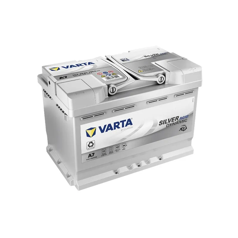 Аккумулятор 12V VARTA 6CT-70.0 Silver Dynamic AGM - 2