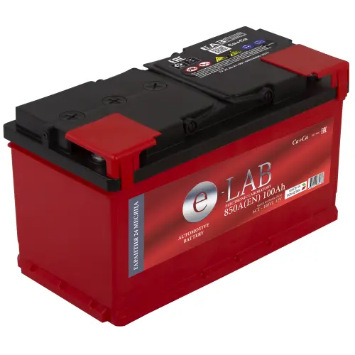 Аккумулятор 12V E-LAB 6СТ-100.1 Ca/Ca