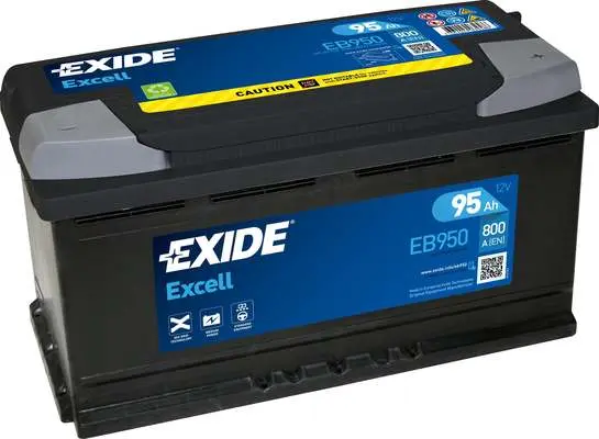 Аккумулятор 12V EXIDE 6CT-95.0 Excell EB950