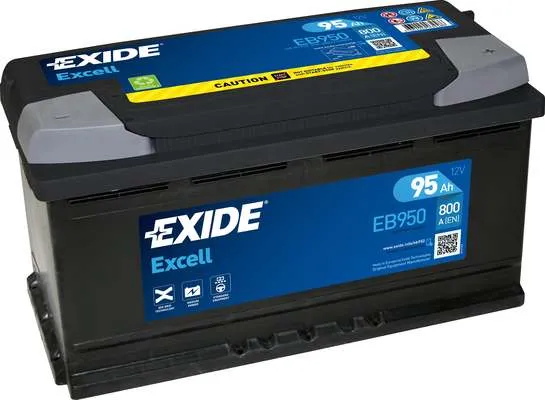 Аккумулятор 12V EXIDE 6CT-95.0 Excell EB950 - 2