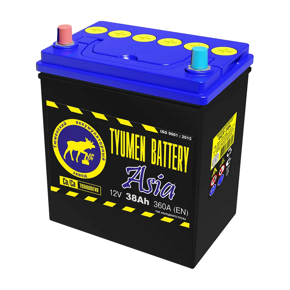 Аккумулятор 12V Tyumen Battery 6СТ-38.1L ASIA Ca/Ca - 2
