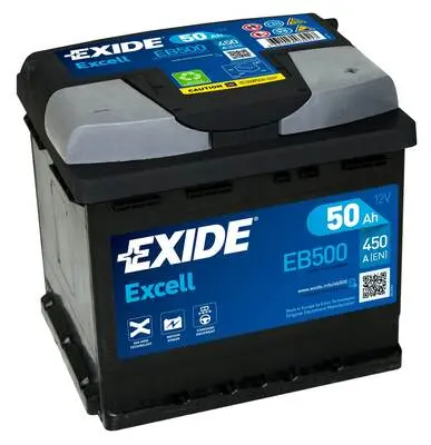 Аккумулятор 12V EXIDE 6CT-50.0 Excell EB500