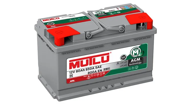 Аккумулятор 12V MUTLU 6CT-80.0 Start-Stop AGM - 2