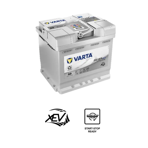 Аккумулятор 12V VARTA 6CT-50.0 Silver Dynamic AGM