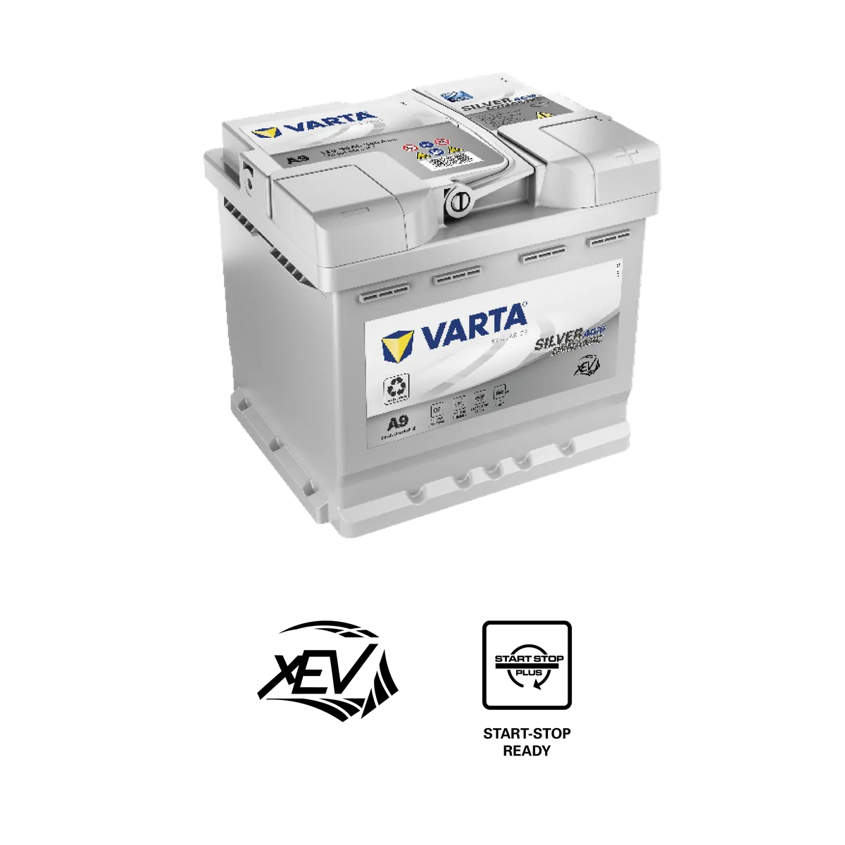 Аккумулятор 12V VARTA 6CT-50.0 Silver Dynamic AGM - 2